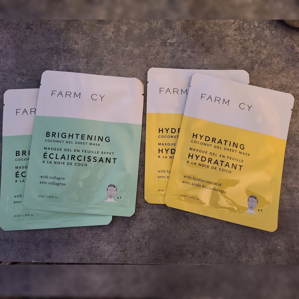 FARMACY Sheet Mask Bundle (4 sheet masks)